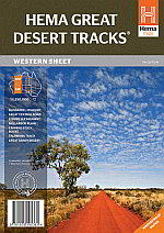Great Desert Tracks of Australia Western Sheet - 4WD