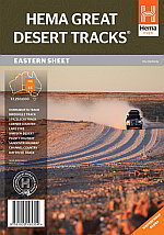 Great Desert Tracks of Australia Eastern Sheet - 4WD