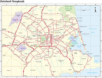 Christchurch Throughroads