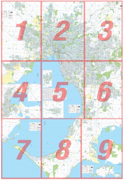 Melbourne 6 Sheet