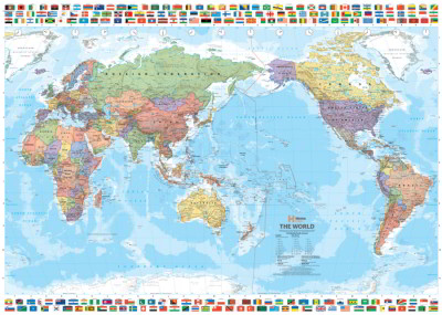 World and Flags