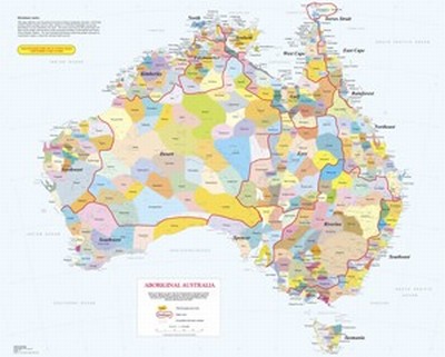 Aboriginal Australia Map (A3)