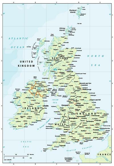 The British Isles & Ireland