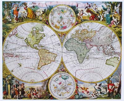 World Antique Map