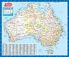 Ausway Australia Wall Map