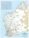 Western Australia Reference Map Large