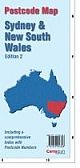 New South Wales & Sydney Postcode Map (Folded)